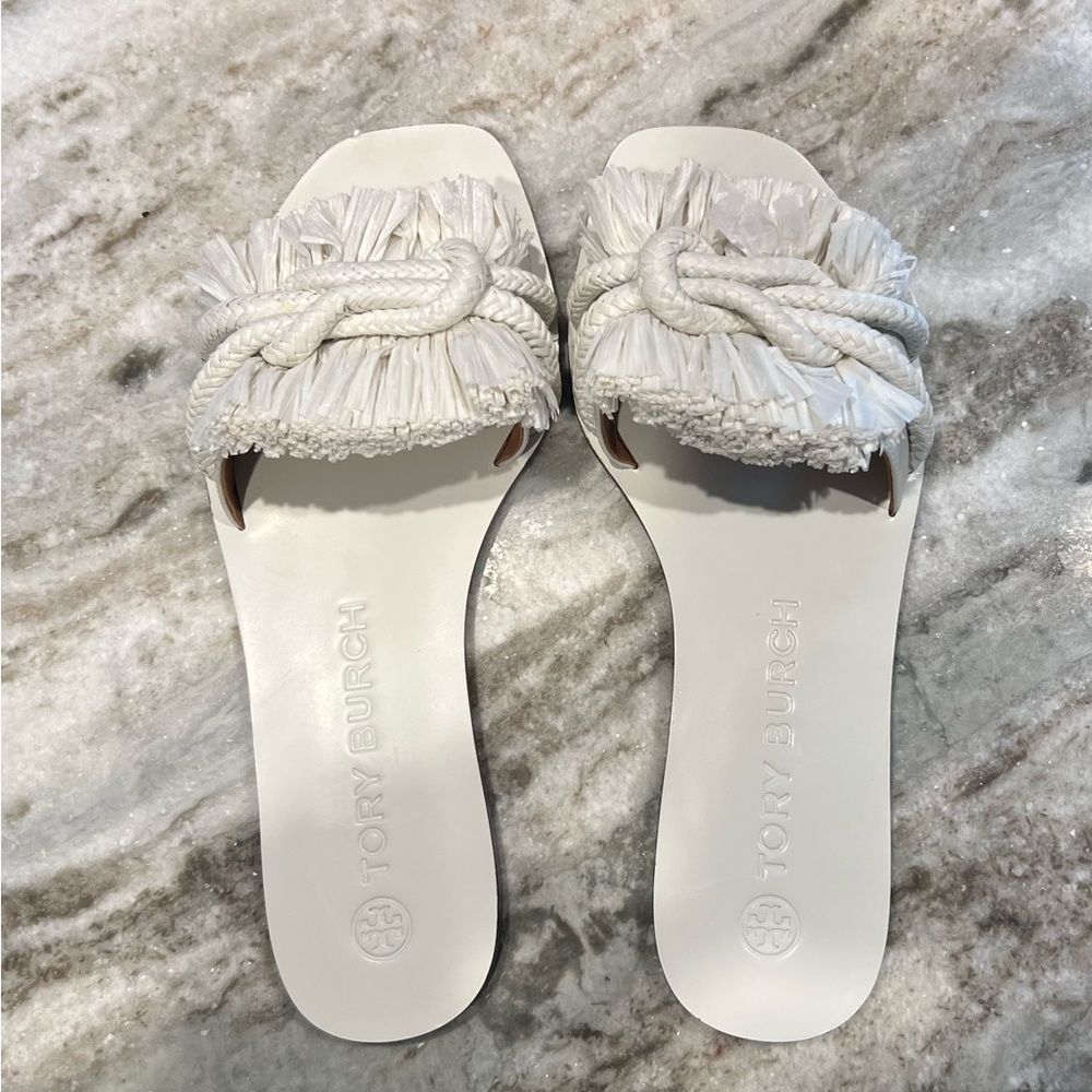 Tory Burch Rope Flat Slides